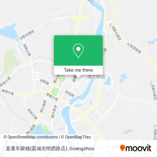 直通车眼镜(荔城光明西路店) map