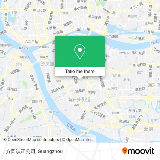 方圆认证公司 map