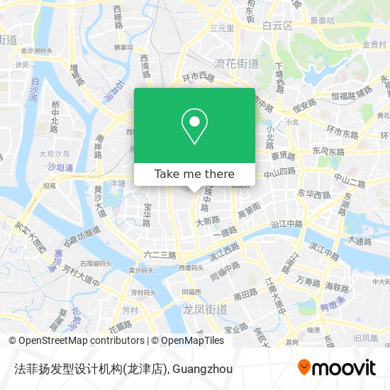 法菲扬发型设计机构(龙津店) map