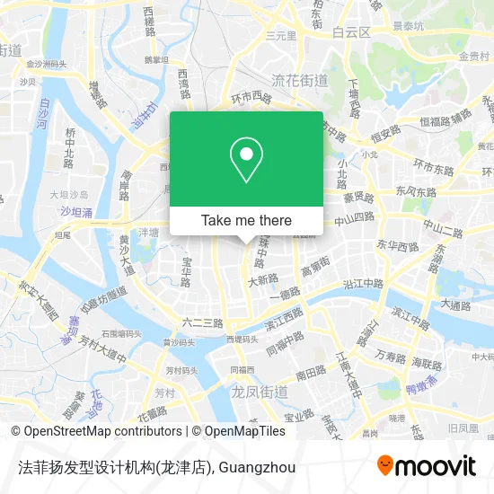 法菲扬发型设计机构(龙津店) map