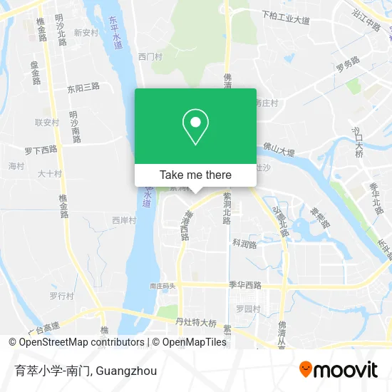 育萃小学-南门 map