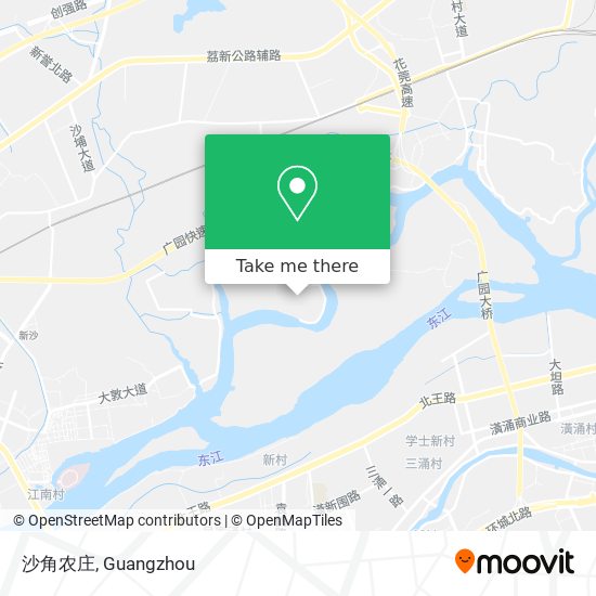 沙角农庄 map