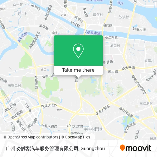 广州改创客汽车服务管理有限公司 map