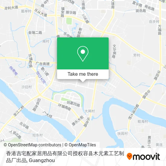 香港吉宅配家居用品有限公司授权容县木元素工艺制品厂出品 map