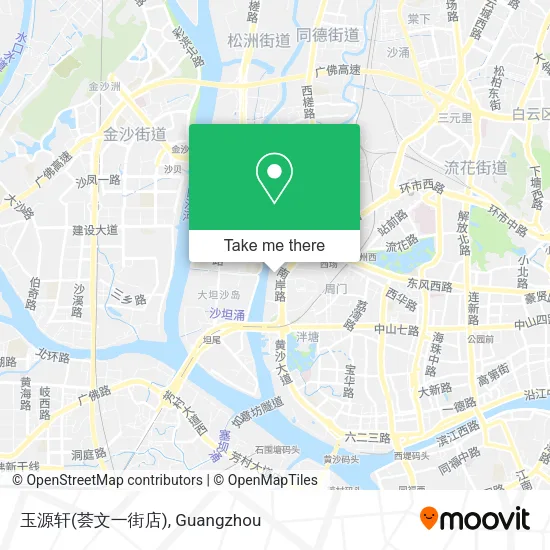 玉源轩(荟文一街店) map