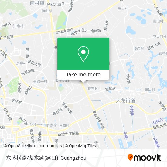 东盛横路/茶东路(路口) map