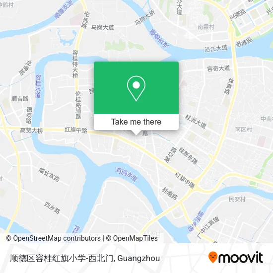 顺德区容桂红旗小学-西北门 map