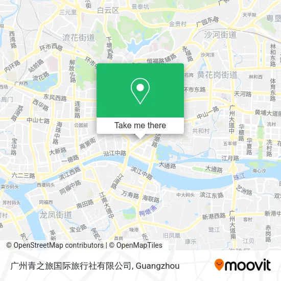广州青之旅国际旅行社有限公司 map