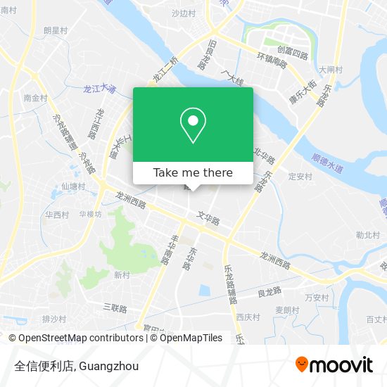 全信便利店 map
