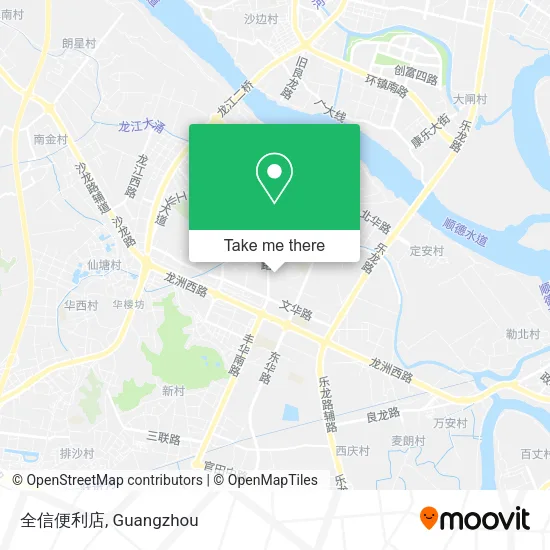 全信便利店 map