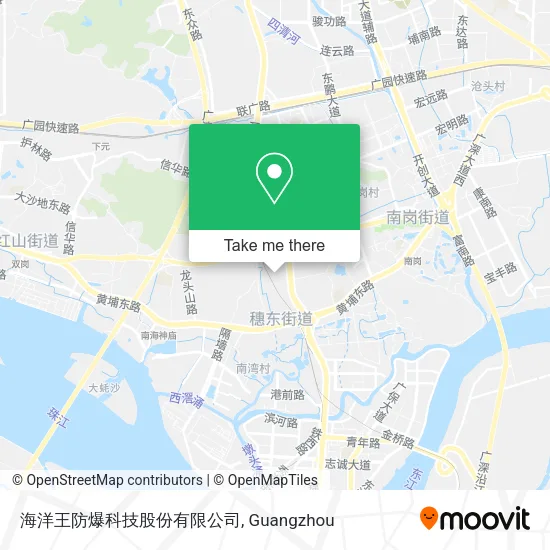 海洋王防爆科技股份有限公司 map