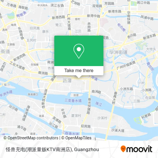怪兽充电(潮派量贩KTV南洲店) map