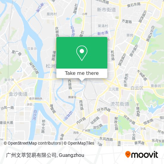 广州文萃贸易有限公司 map