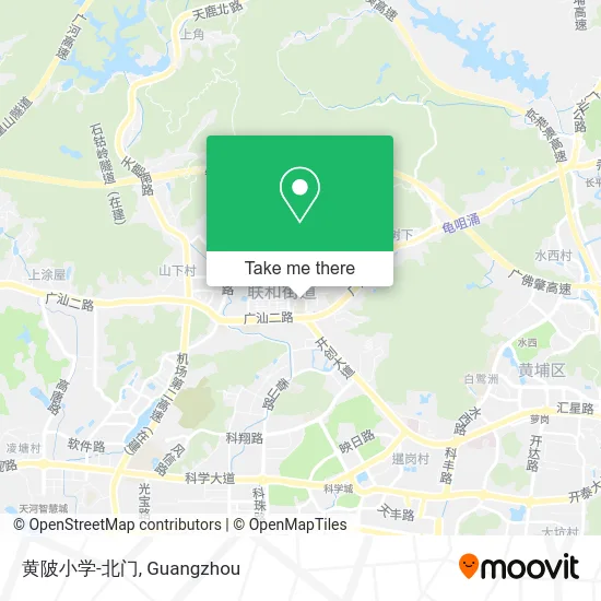 黄陂小学-北门 map