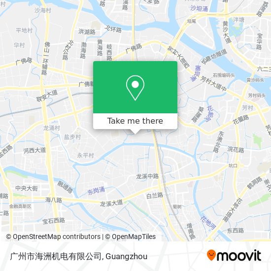 广州市海洲机电有限公司 map