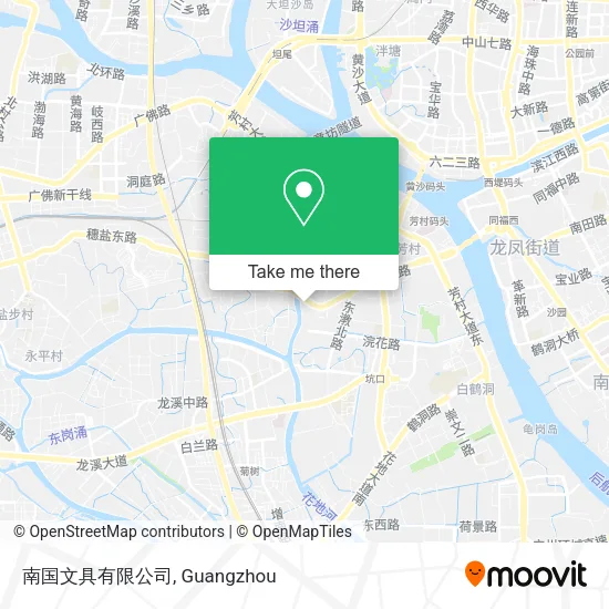 南国文具有限公司 map