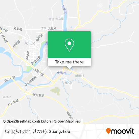 街电(从化大可以农庄) map