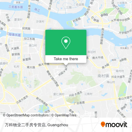 万科物业二手房专营店 map