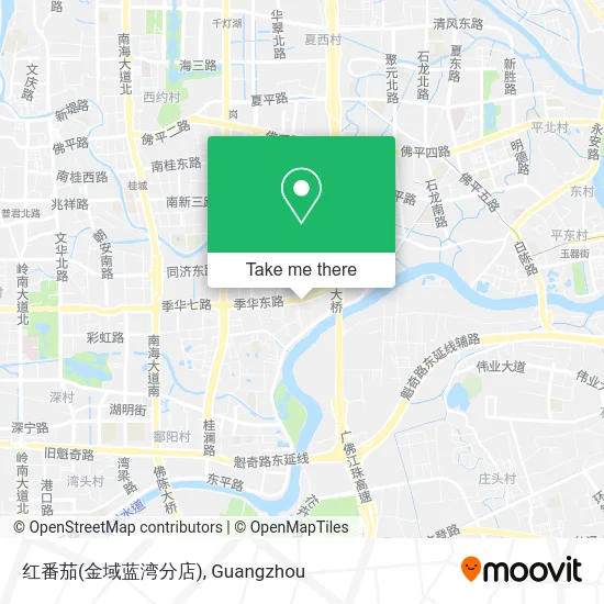 红番茄(金域蓝湾分店) map