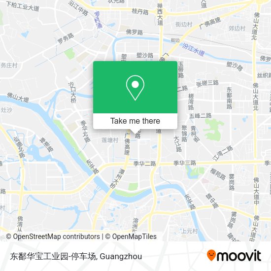 东鄱华宝工业园-停车场 map