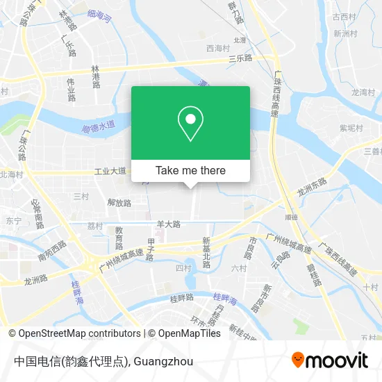 中国电信(韵鑫代理点) map