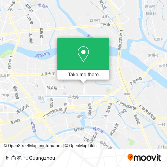 时尚泡吧 map