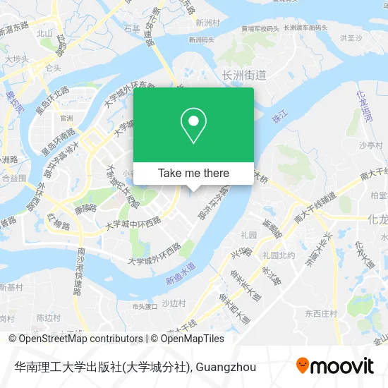 华南理工大学出版社(大学城分社) map