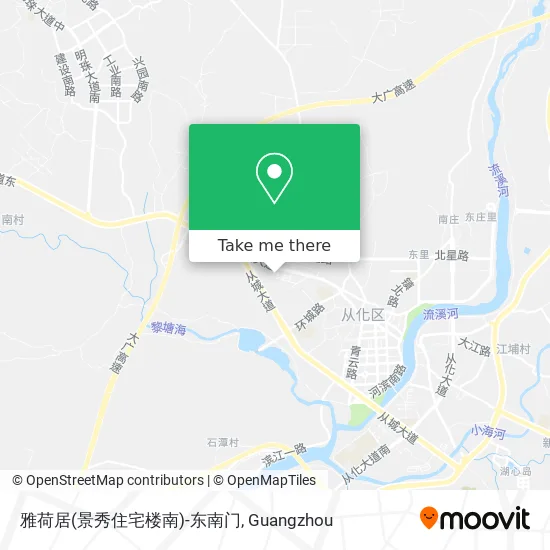 雅荷居(景秀住宅楼南)-东南门 map