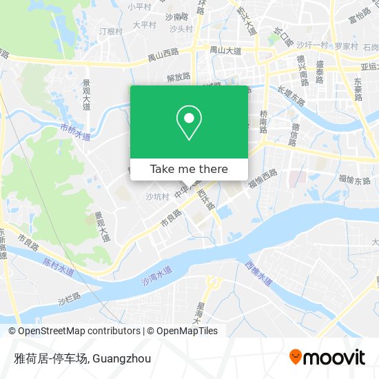 雅荷居-停车场 map