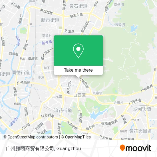 广州颢颐商贸有限公司 map