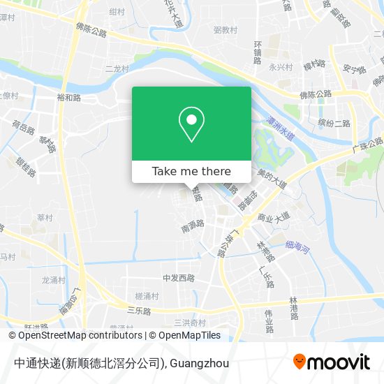 中通快递(新顺德北滘分公司) map