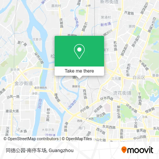 同德公园-南停车场 map