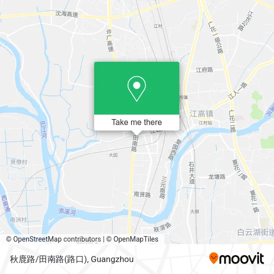 秋鹿路/田南路(路口) map