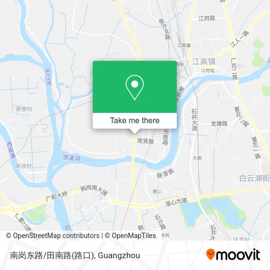 南岗东路/田南路(路口) map