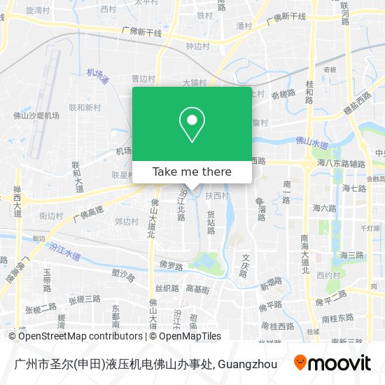 广州市圣尔(申田)液压机电佛山办事处 map