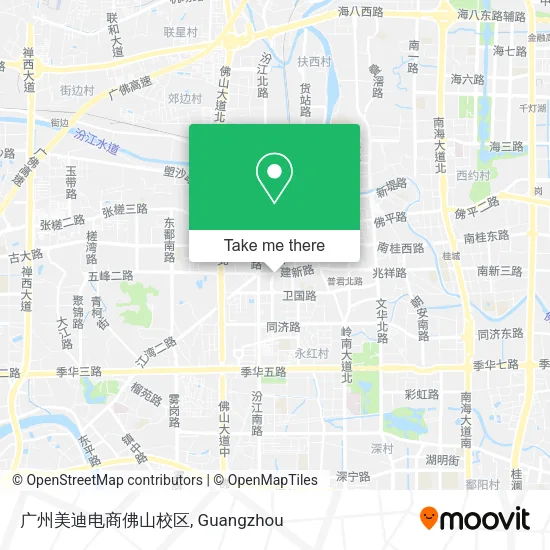 广州美迪电商佛山校区 map