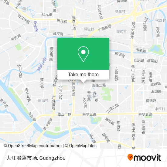大江服装市场 map