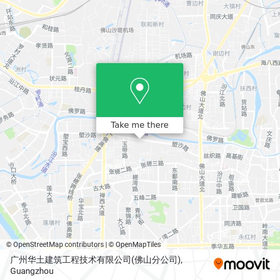 广州华土建筑工程技术有限公司(佛山分公司) map