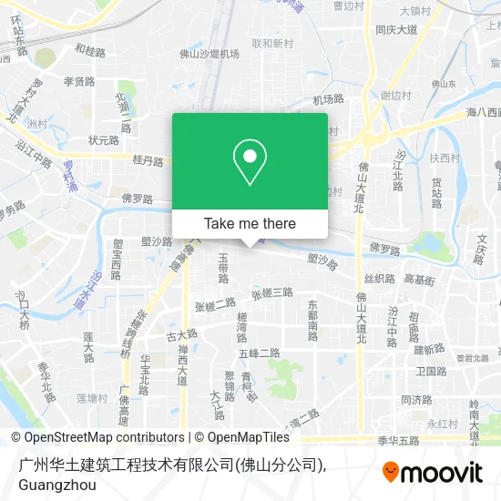 广州华土建筑工程技术有限公司(佛山分公司) map
