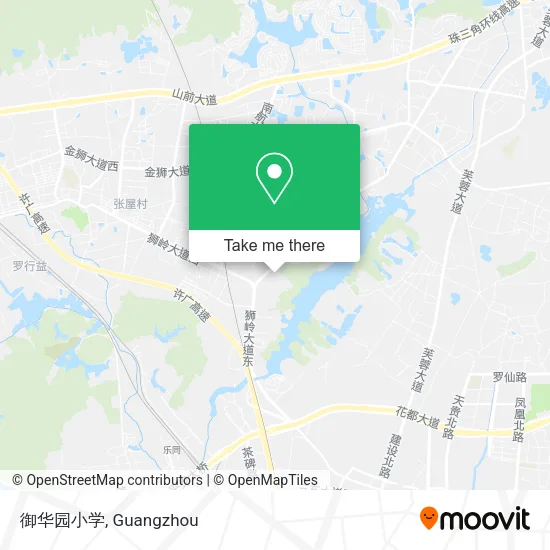 御华园小学 map