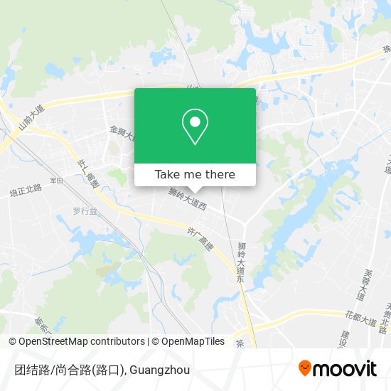 团结路/尚合路(路口) map