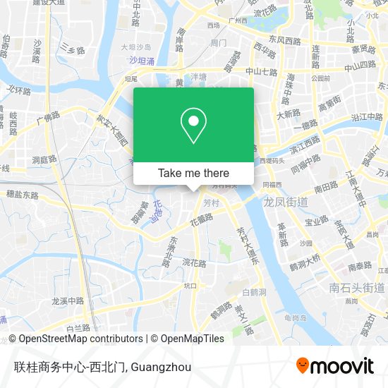 联桂商务中心-西北门 map