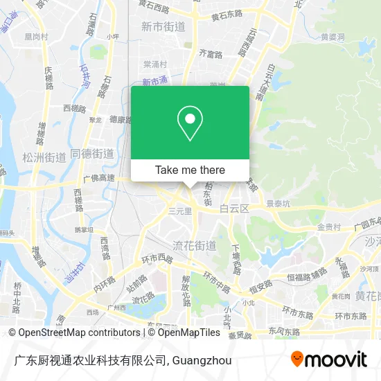 广东厨视通农业科技有限公司 map