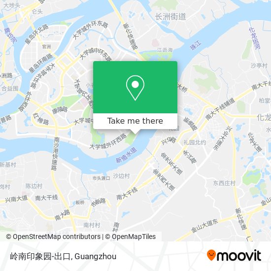 岭南印象园-出口 map
