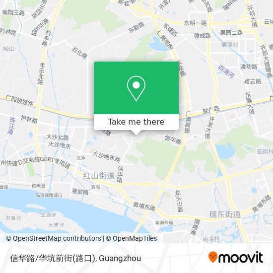 信华路/华坑前街(路口) map