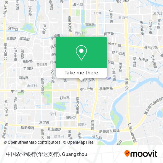 中国农业银行(华达支行) map