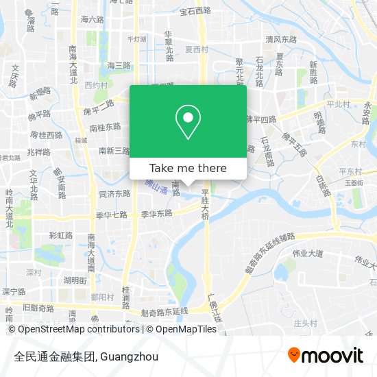 全民通金融集团 map