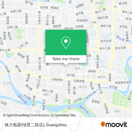 格力电器(绿景二路店) map