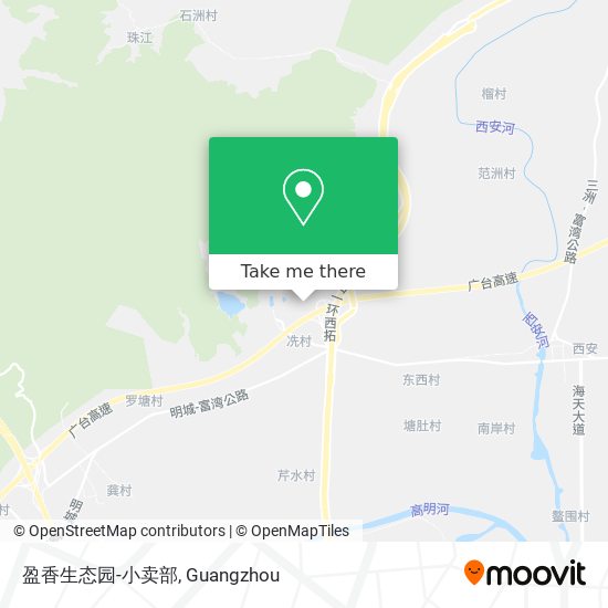 盈香生态园-小卖部 map