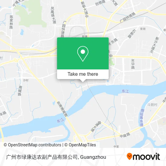 广州市绿康达农副产品有限公司 map